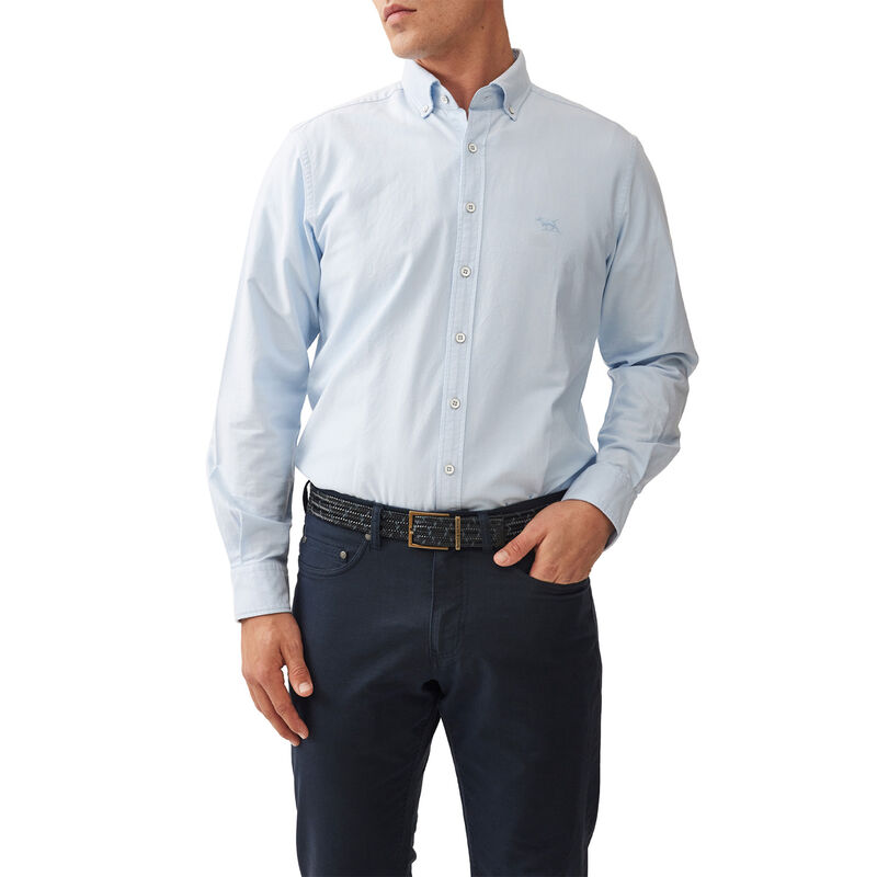 Rodd & Gunn Gunn Oxford Ls Sports Fit Shirt image number 8